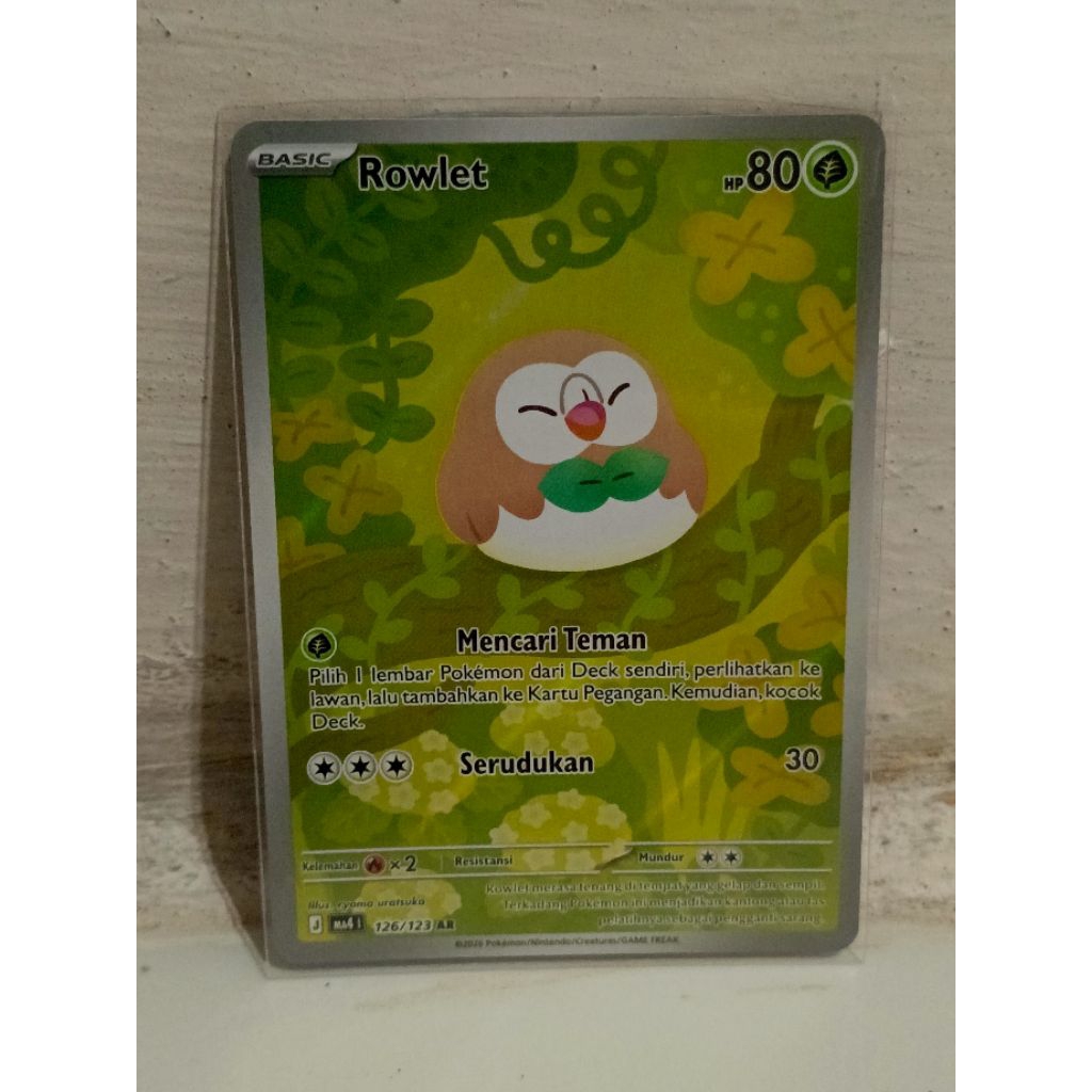 Pokemon AR Rowlet Indonesia