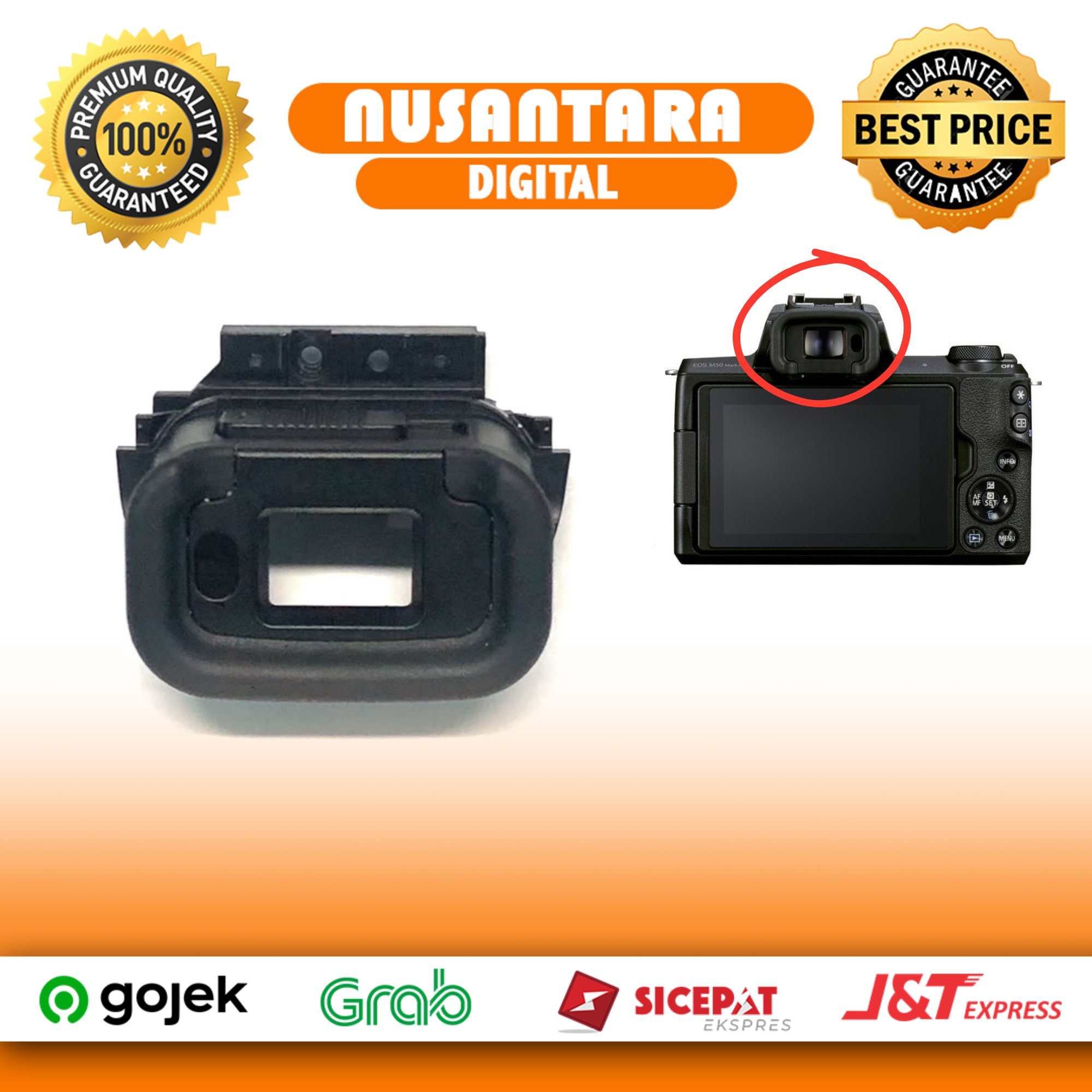 Cover Viewfinder Eyepiece Eye Cup Cover For Canon EOS M50 M50 Mark II