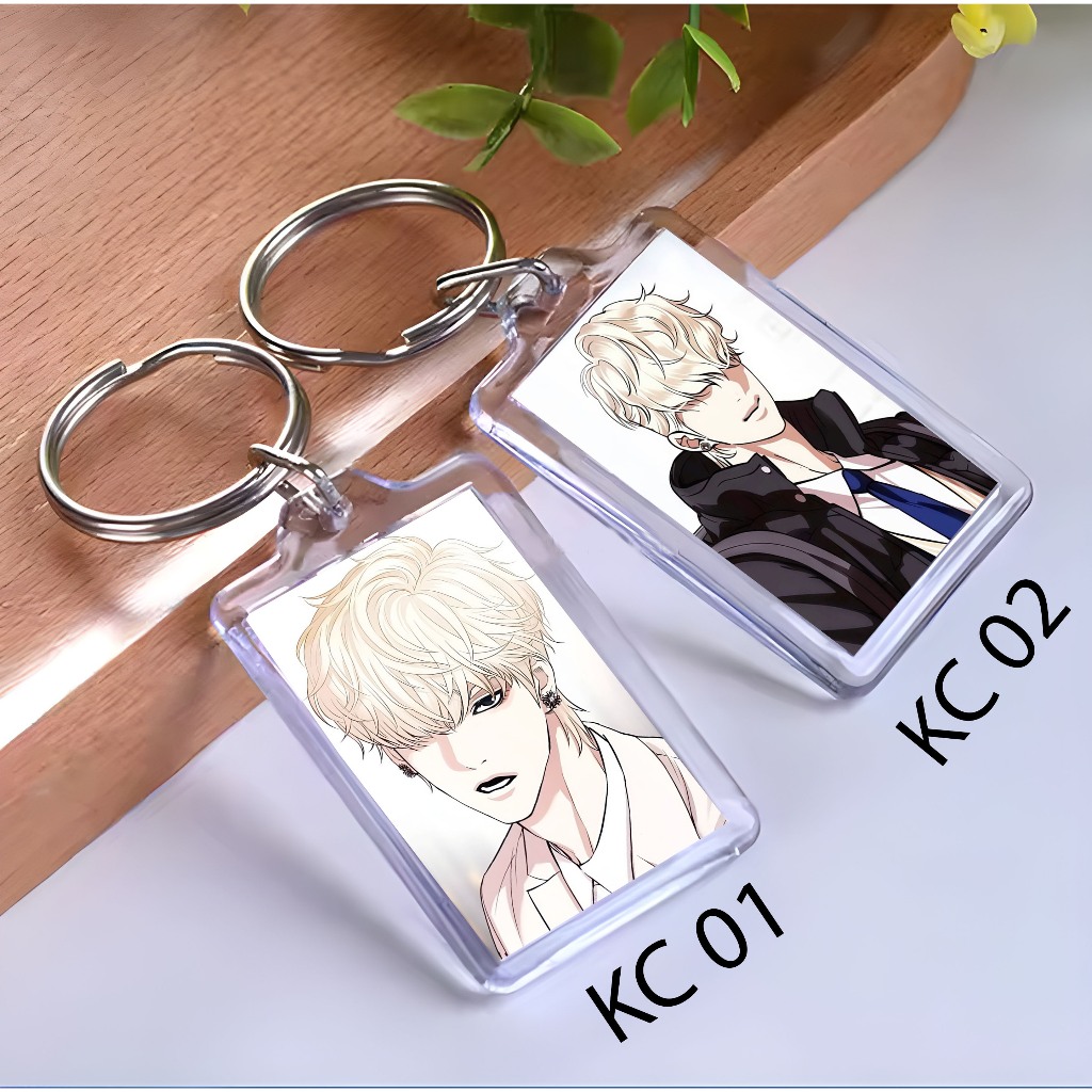 Keychain Jay Hong Lookism - Ganci Manhwa Lookism - Gantungan Kunci -Jay Hong Lookism
