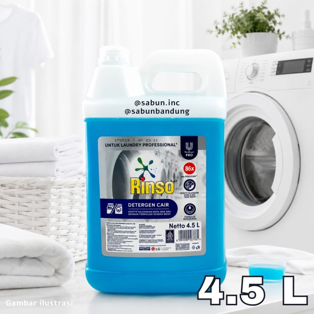 RINSO Matic Professional Detergen Cair