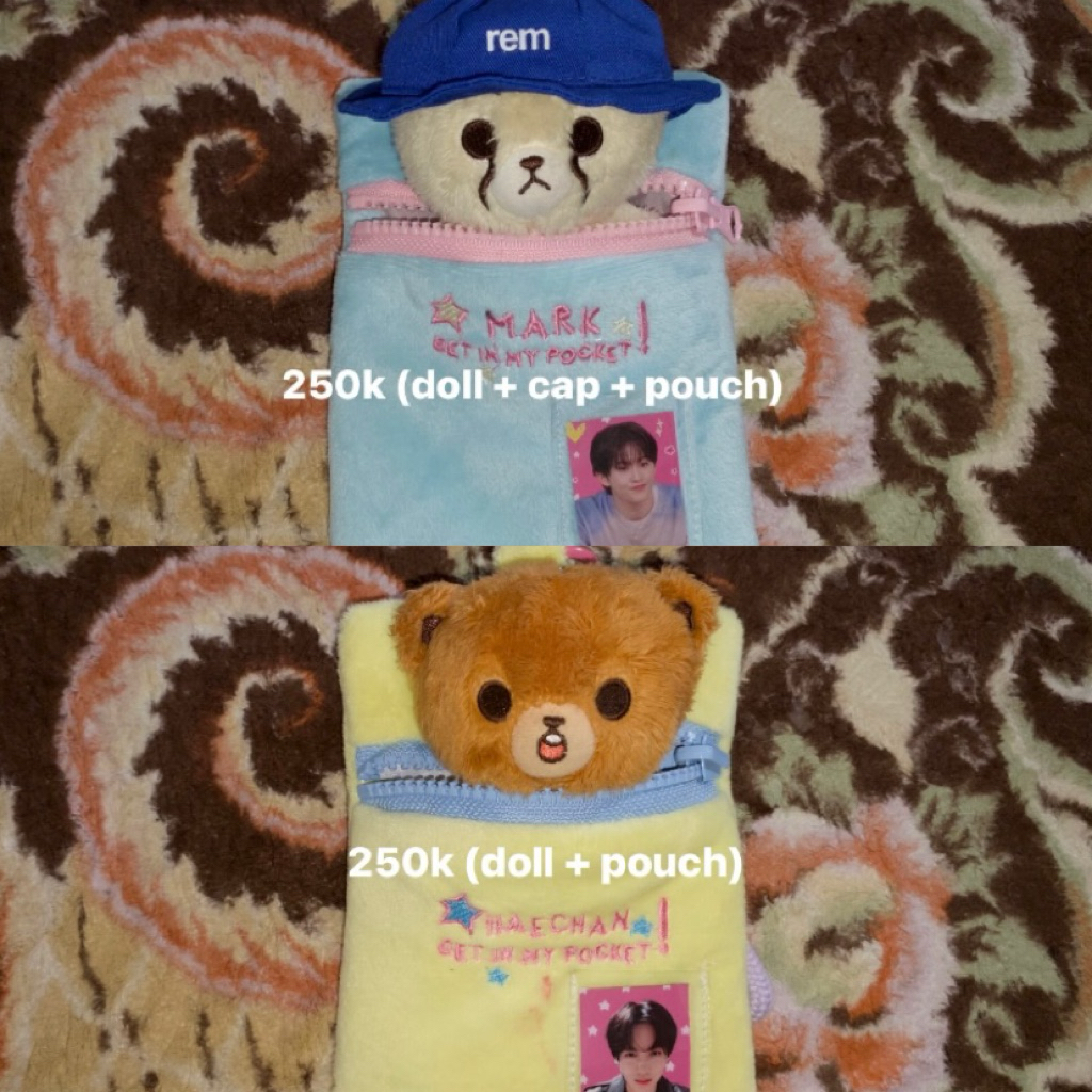Cheetah lee & Gomdo 10cm Doll Mark & Haechan NCT
