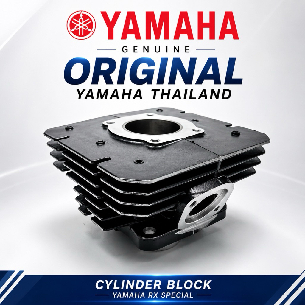 CYLINDER BLOCK BLOK SEHER BORING PISTON ONLY YAMAHA RXS RX S YT 115 YT115 - 4X800 115CM3 ORIGINAL YA