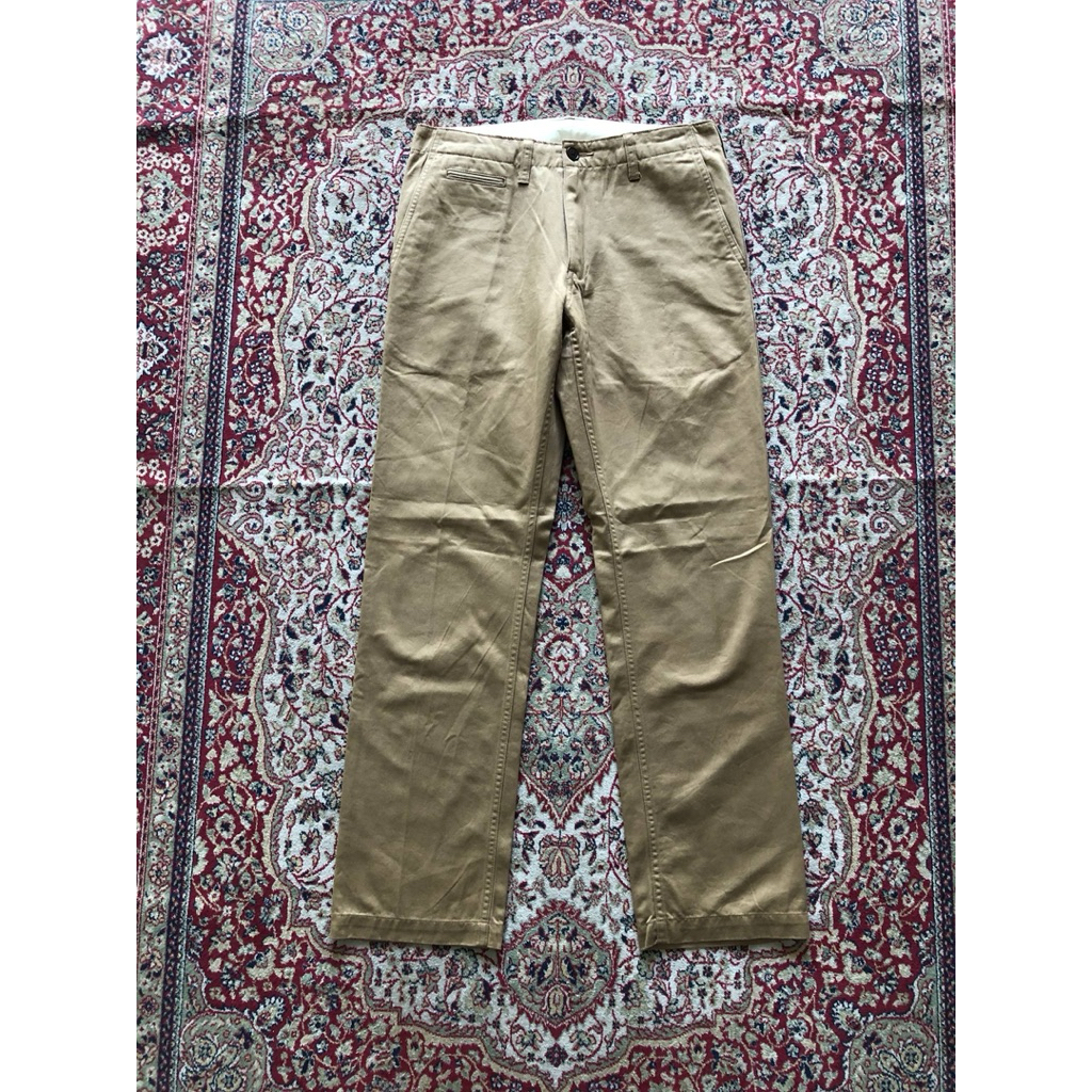 Celana Uniqlo regular fit vintage chino work pants Hi841