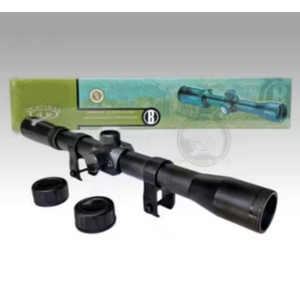 Telescope Teropong Senapang Angin Sniper Proff 4x20 Bushnell Original
