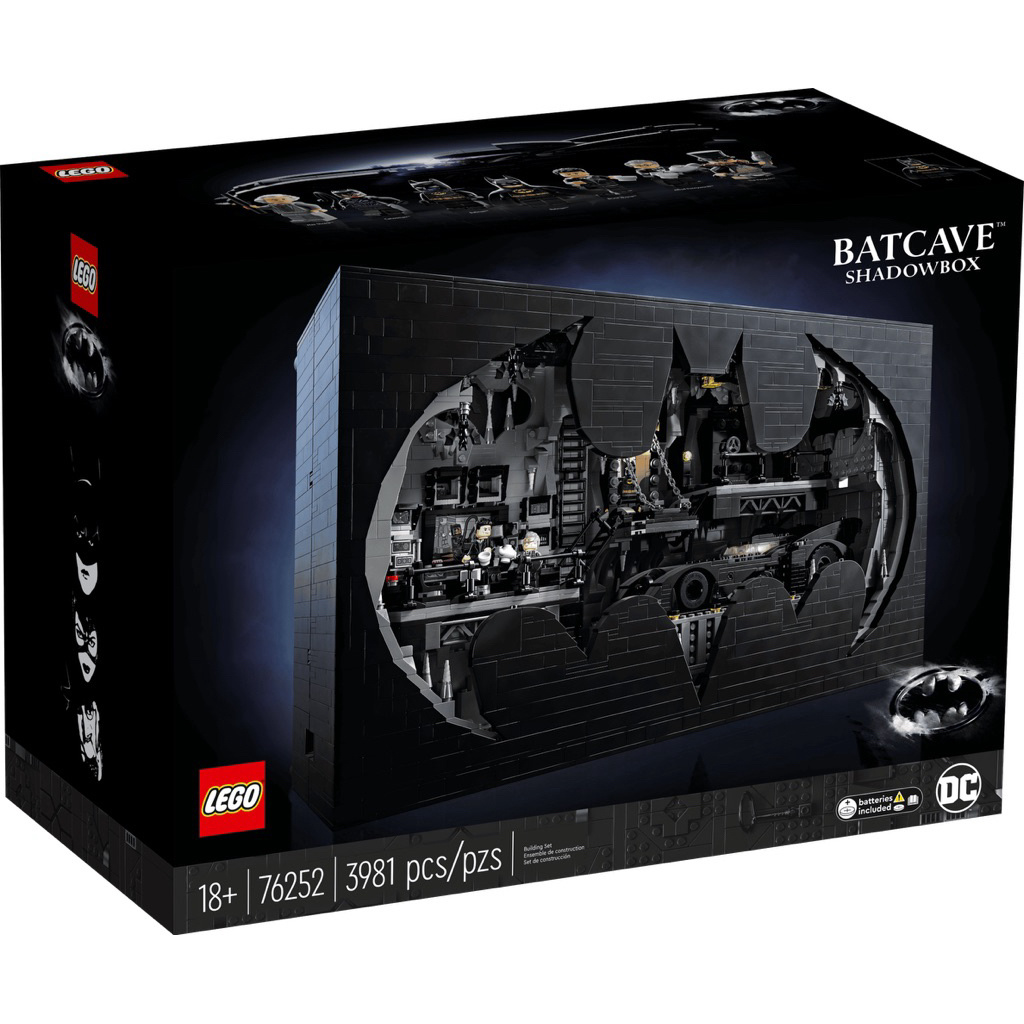 LEGO DC Batman Batcave – Shadow Box (76252)