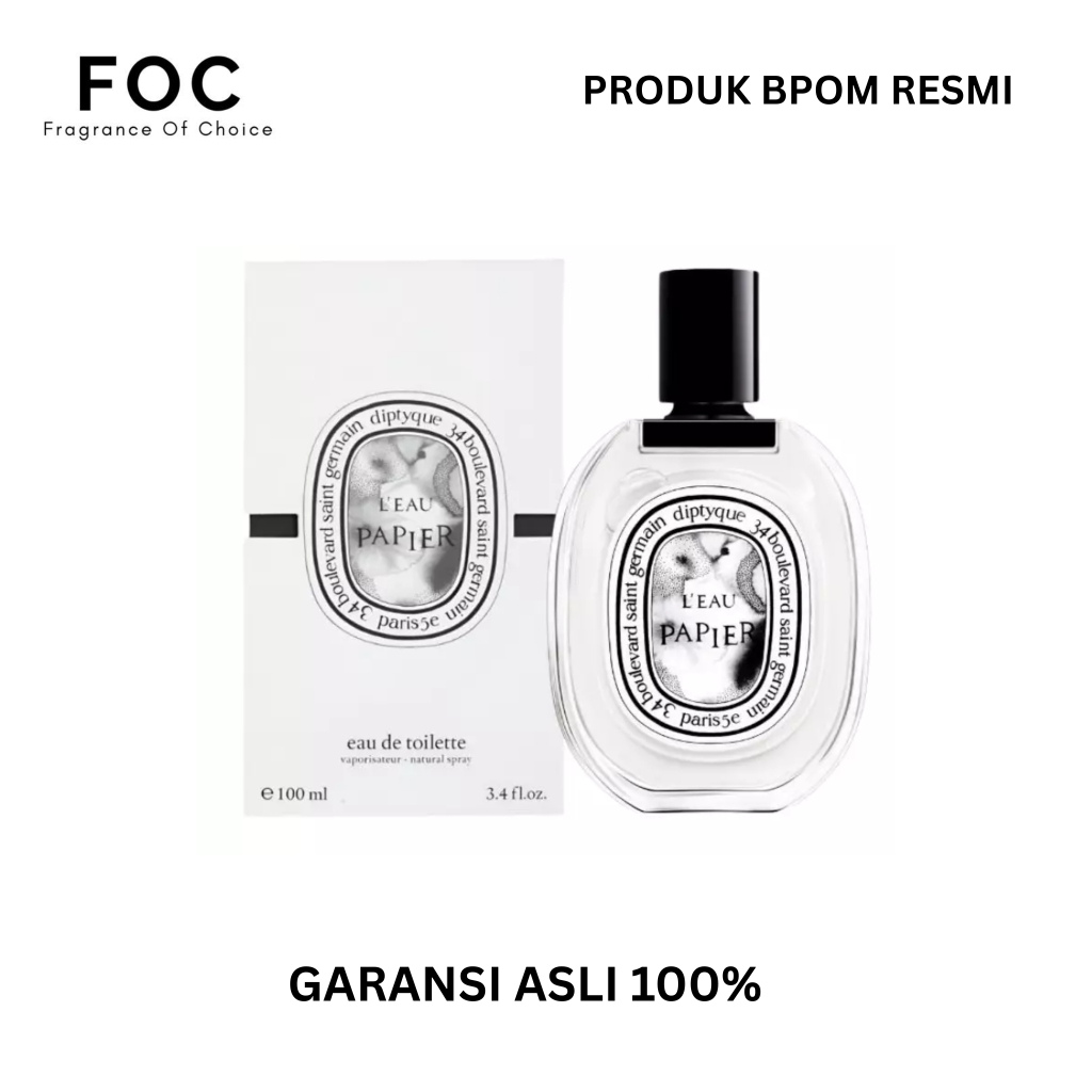 Parfum Diptyque L'eau Papier EDT 100Ml