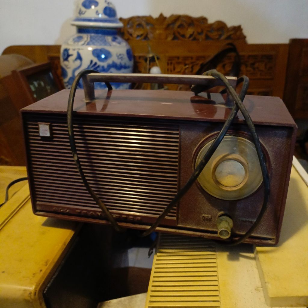 radio antik tjawang kompas jadul vintage