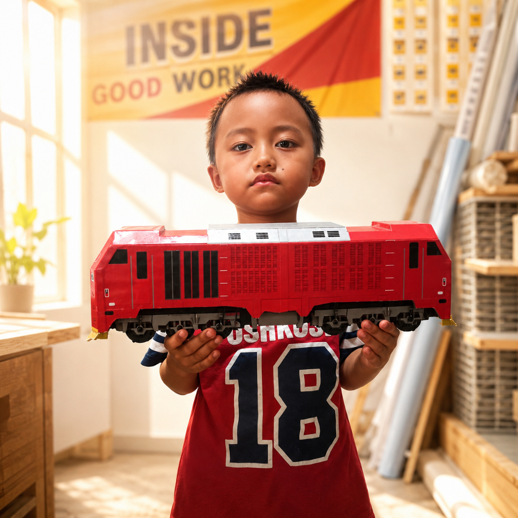 Kereta Mainan Lokomotif CC300