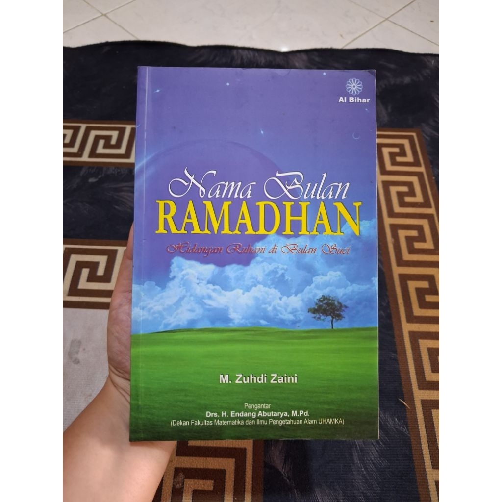 buku nama bulan ramadhan M.zuhdi zaini