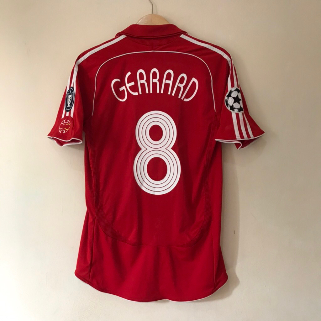 Jersey Original Liverpool Home 2006/2007 Final Athens