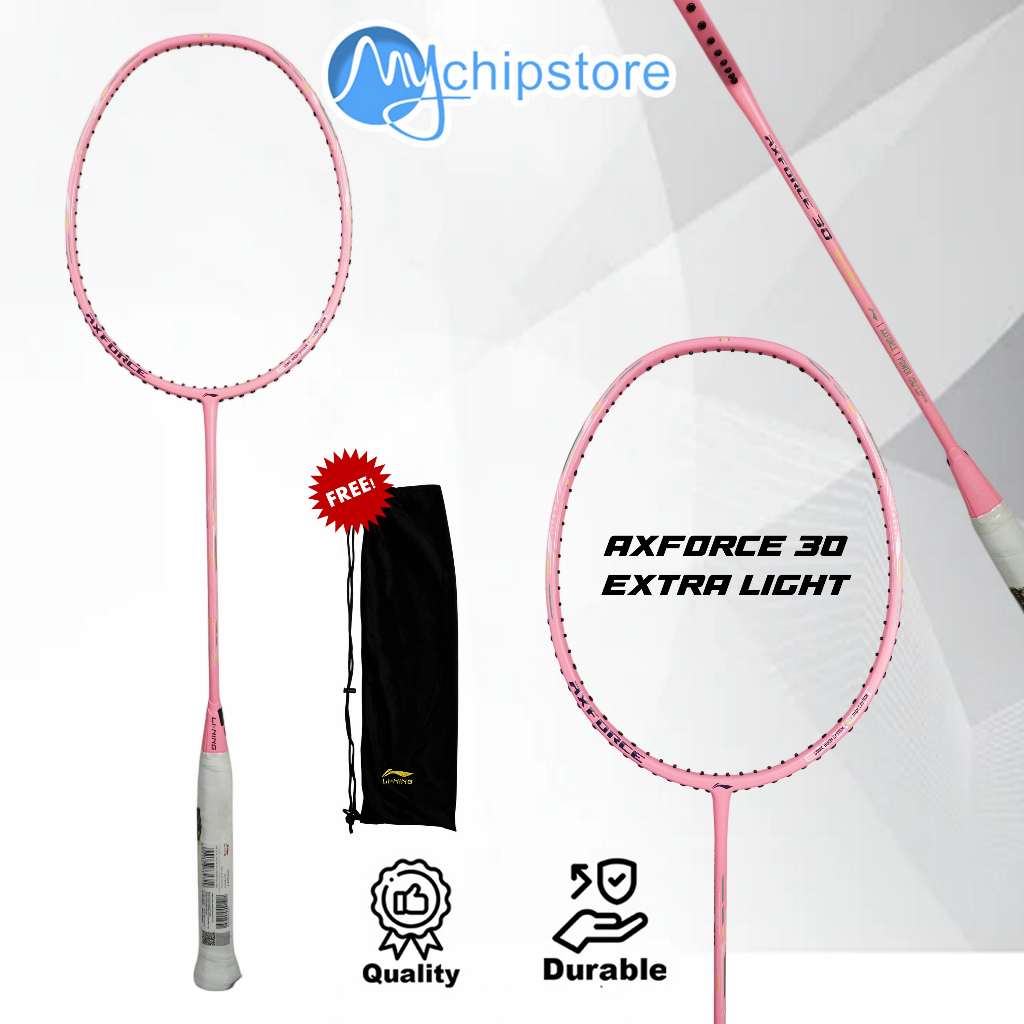 RAKET AXFORCE 30 EX-LIGHT 5U RAKET BULUTANGKIS ORIGINAL