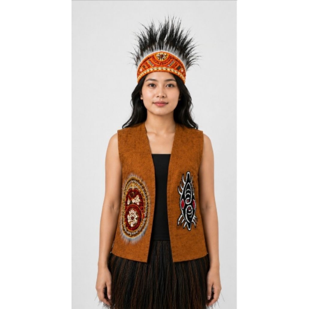 topi/mahkota papua.. oleh oleh papua/topi adat papua asli