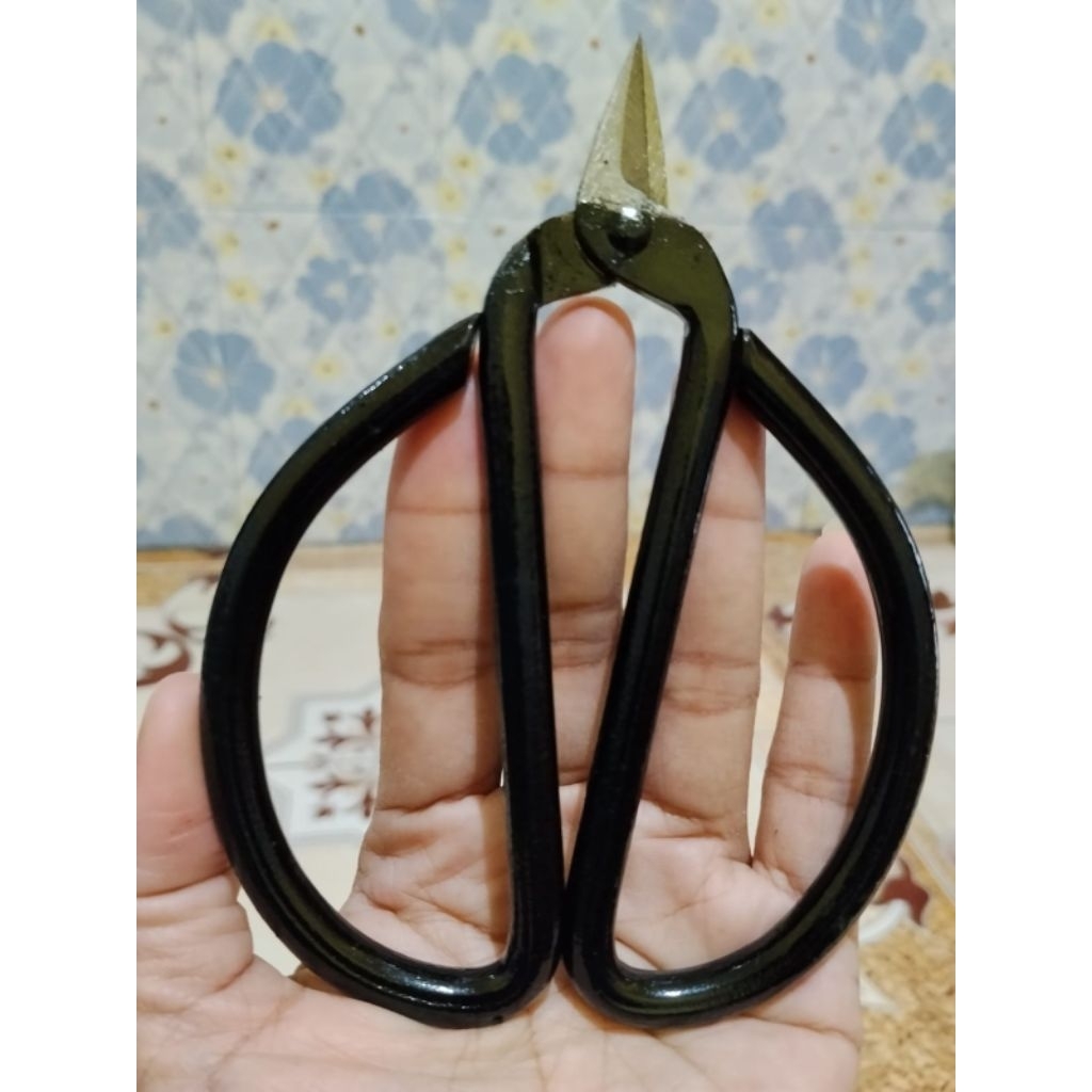 Gunting kodok/gunting patri perhiasan emas perak