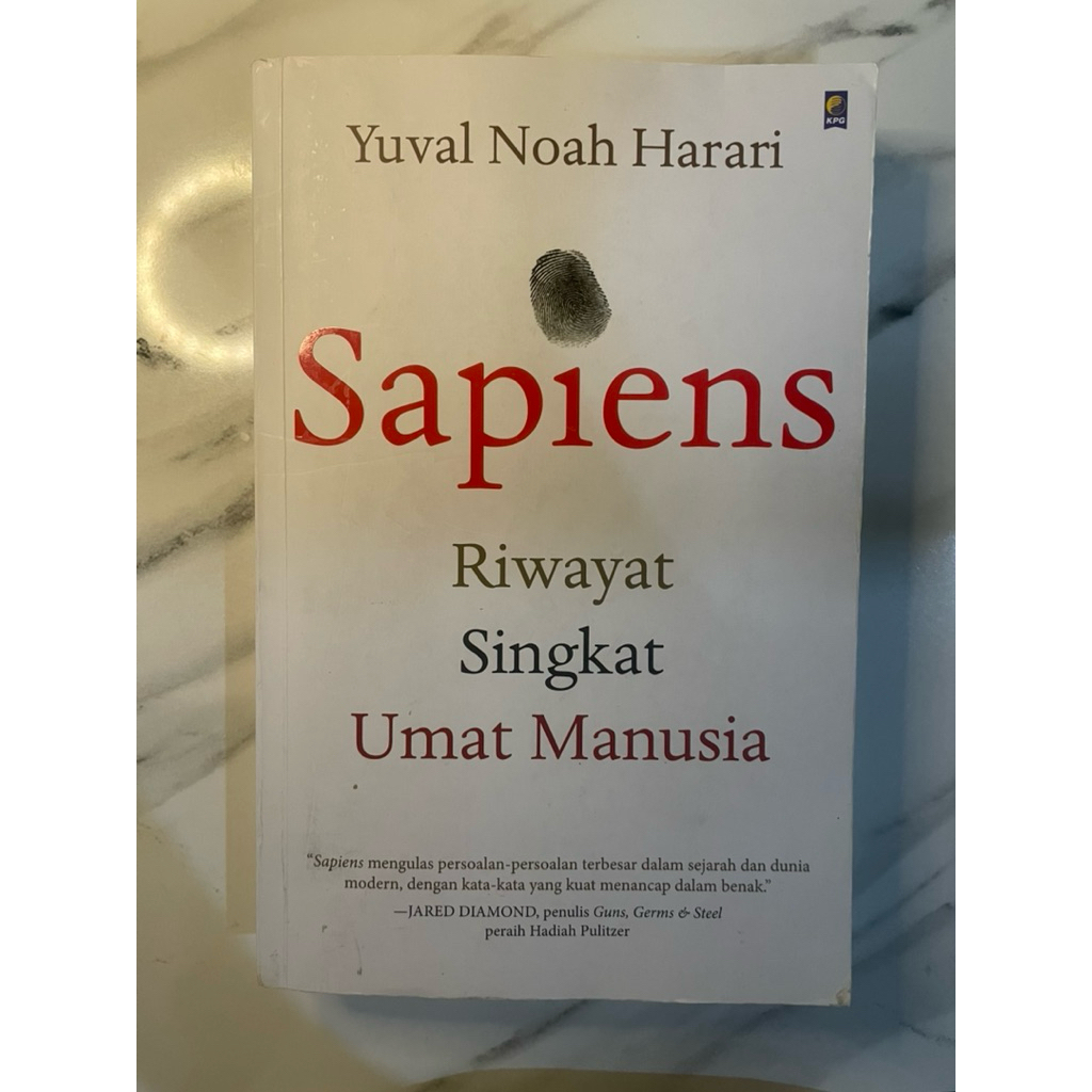 Sapiens Riwayat Singkat Umat manusia, Yuval Noah Harari preloved ori