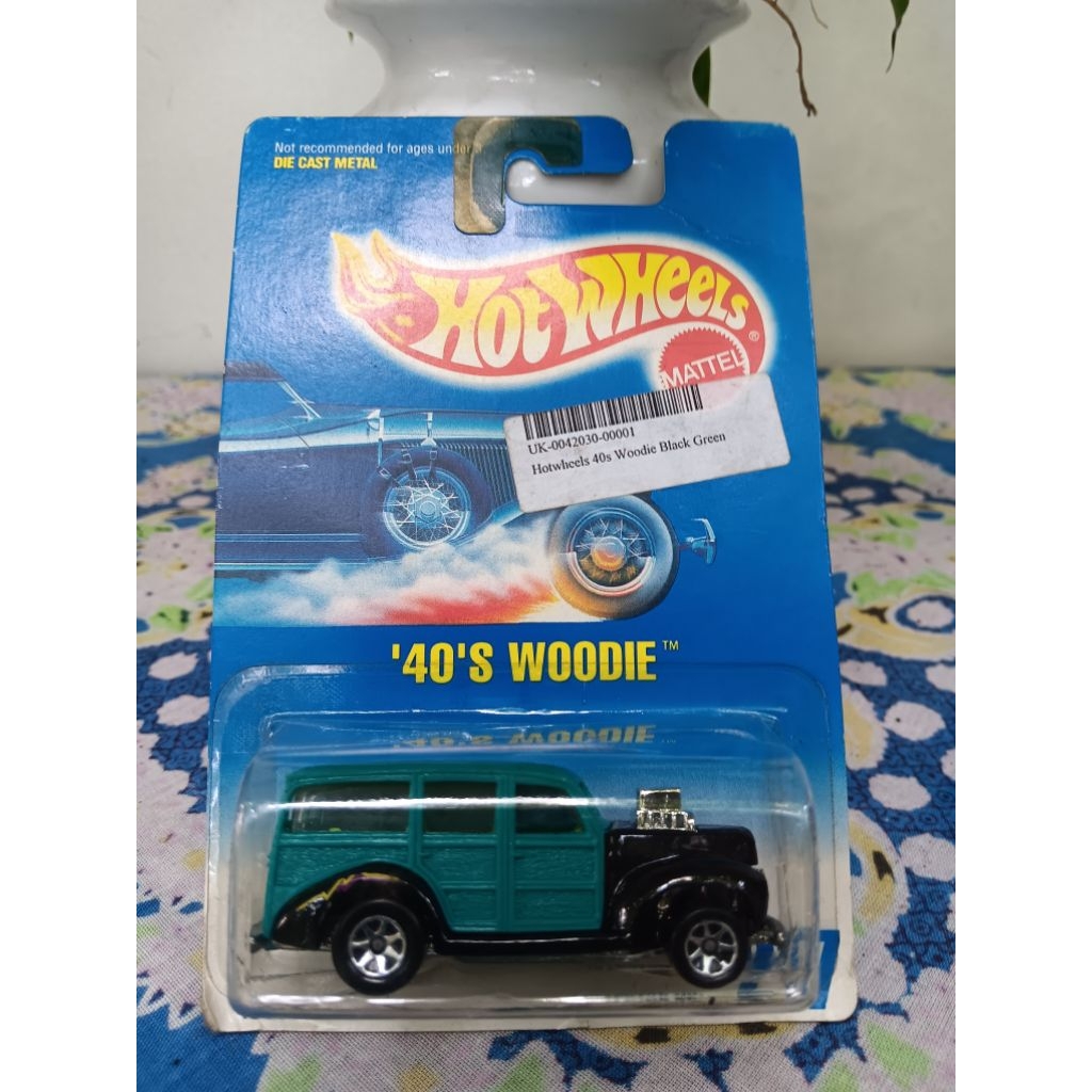 Hot Wheels '40's Woodie Oplet si doel Hot Rod