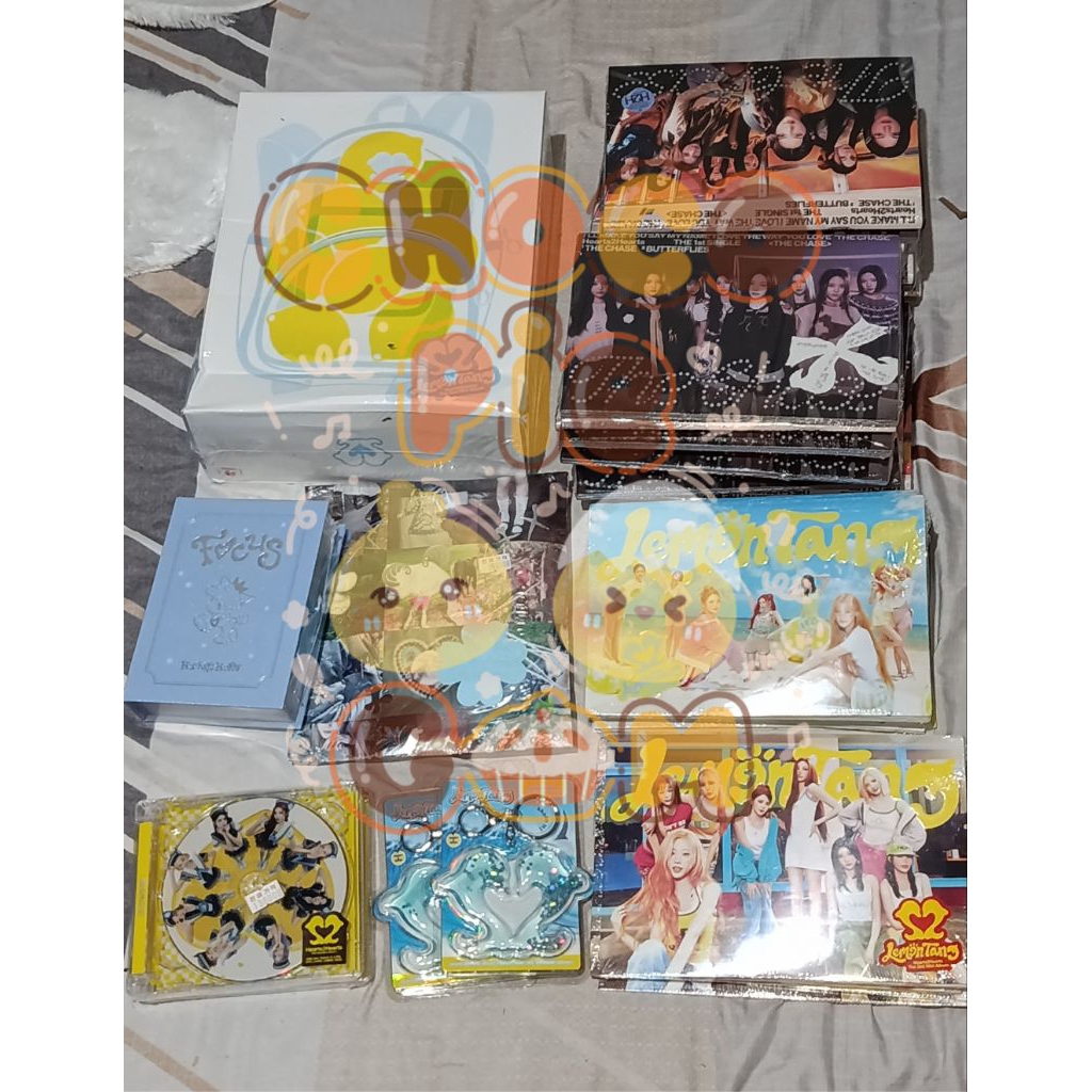 (PRE ORDER) HEARTS2HEARTS ALBUM THE CASE FOCUS  LEMONTANG ALBUM PHOTOBOOK STICKER KEYRING PACKAGE RU