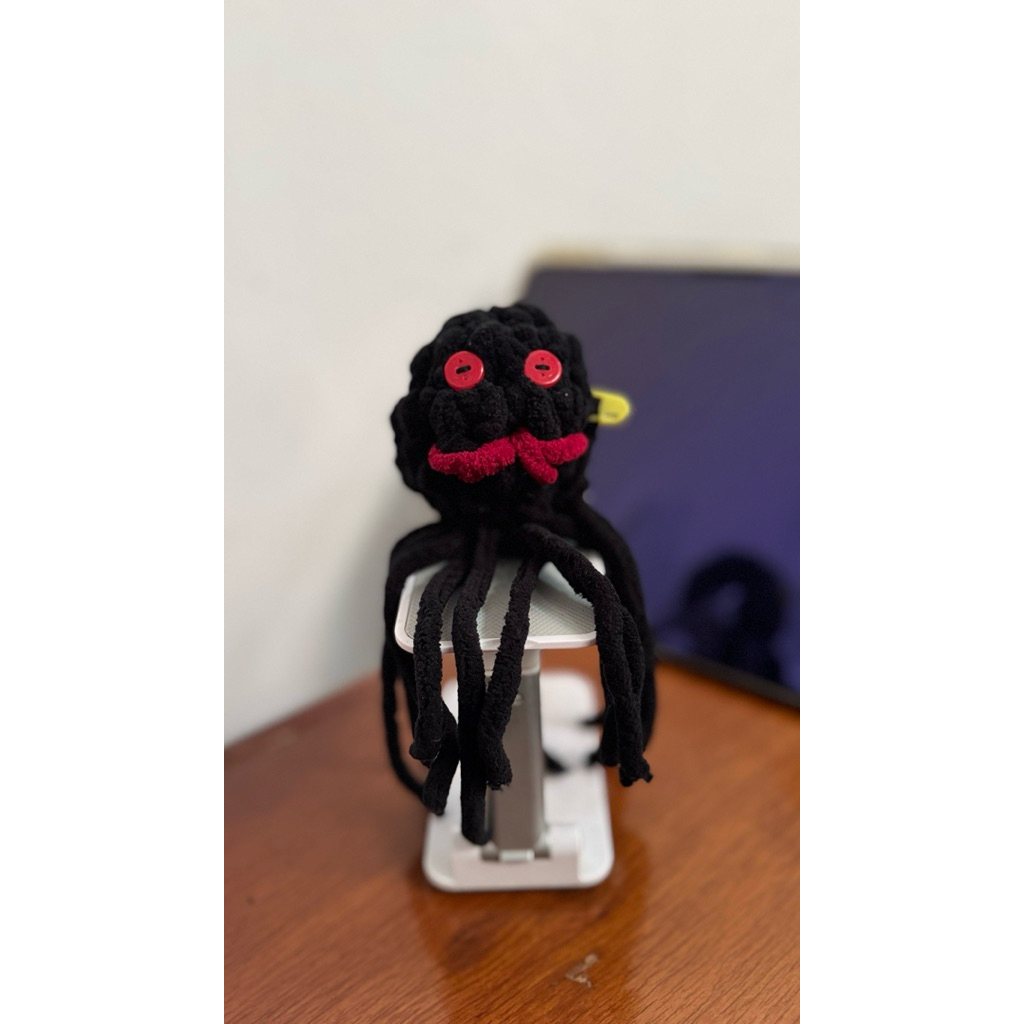 Ugly Octopus Squid Doll Handmade