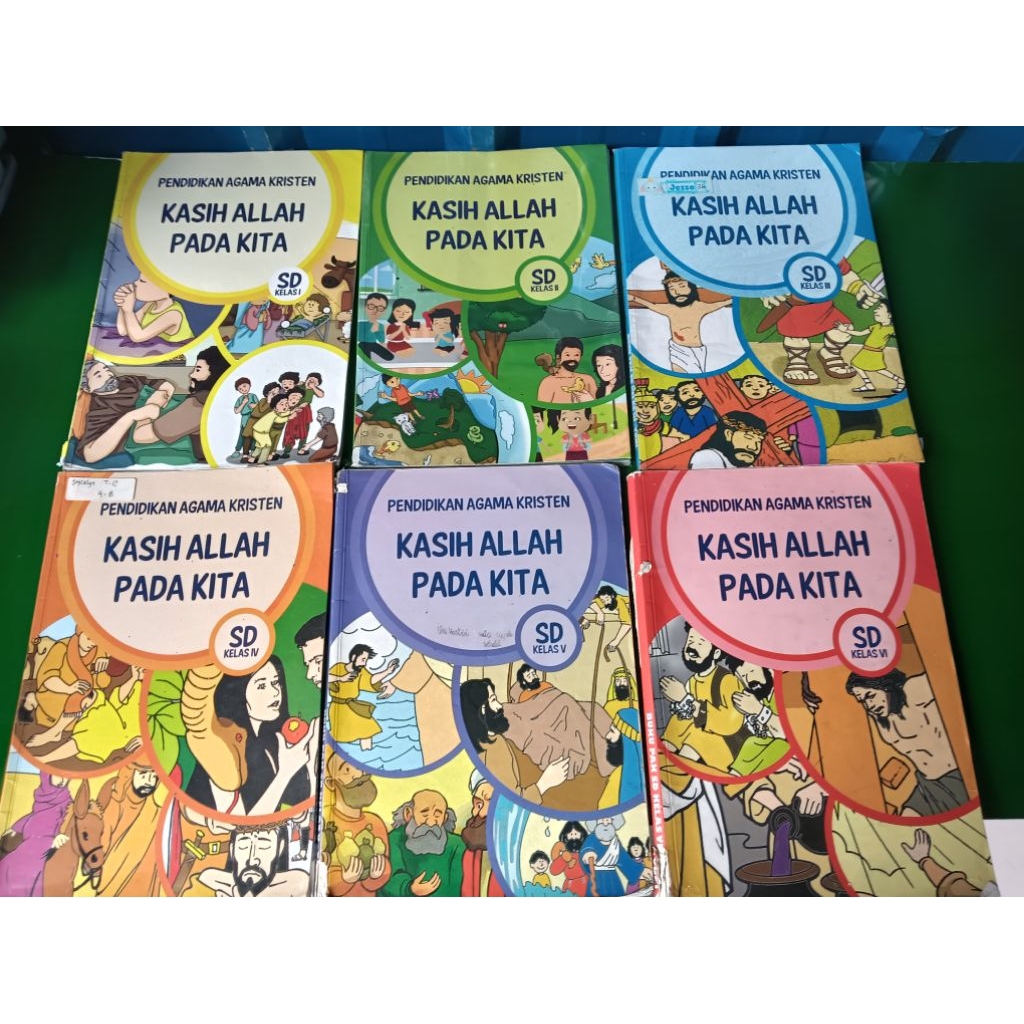 buku paket agama Kristen kelas 1 2 3 4 5 6 SD penerbit kalam Kudus