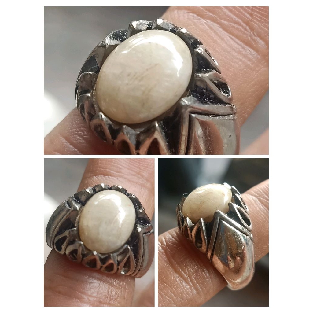 natural white safir Star Burma