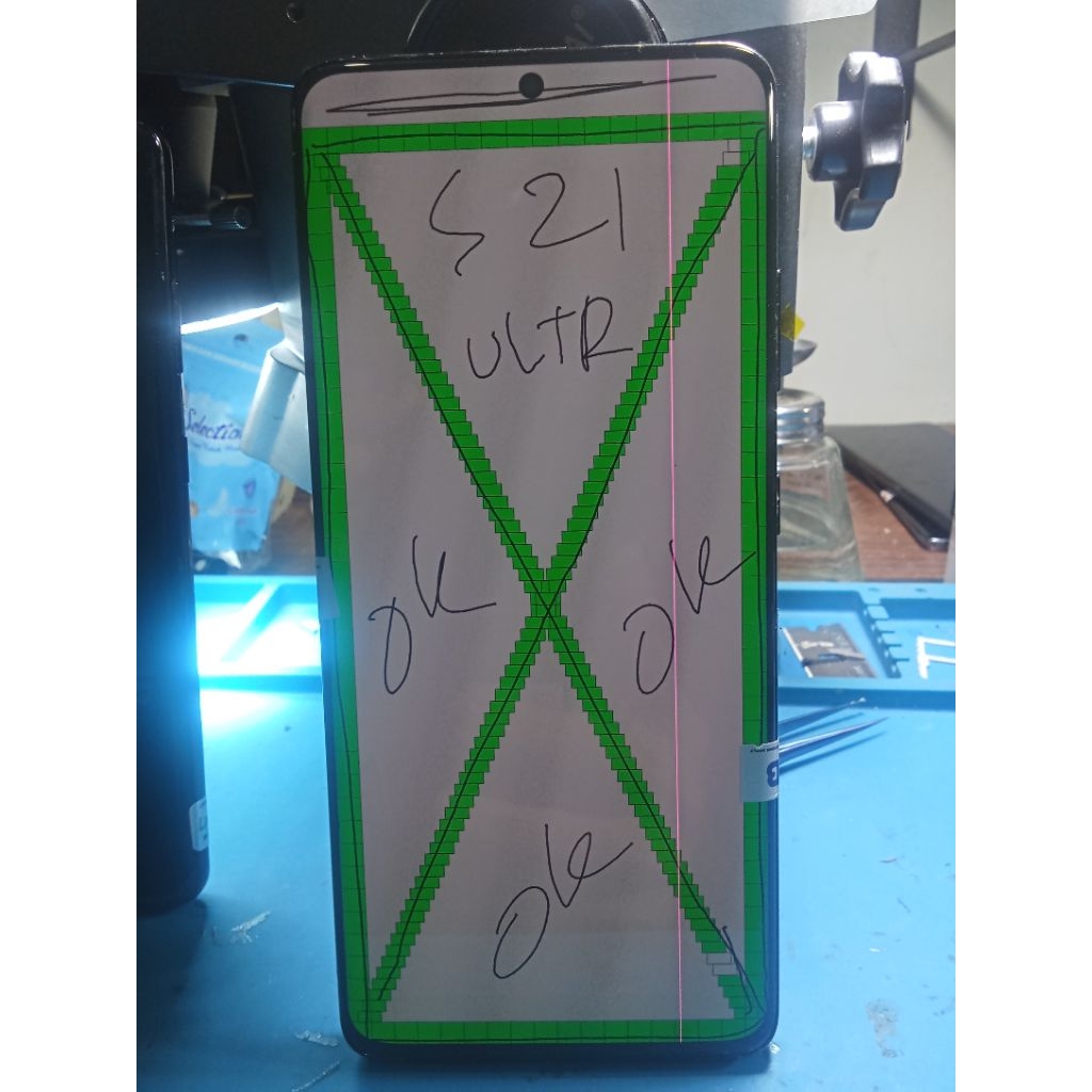 lcd samsung s21ultra copotan ori