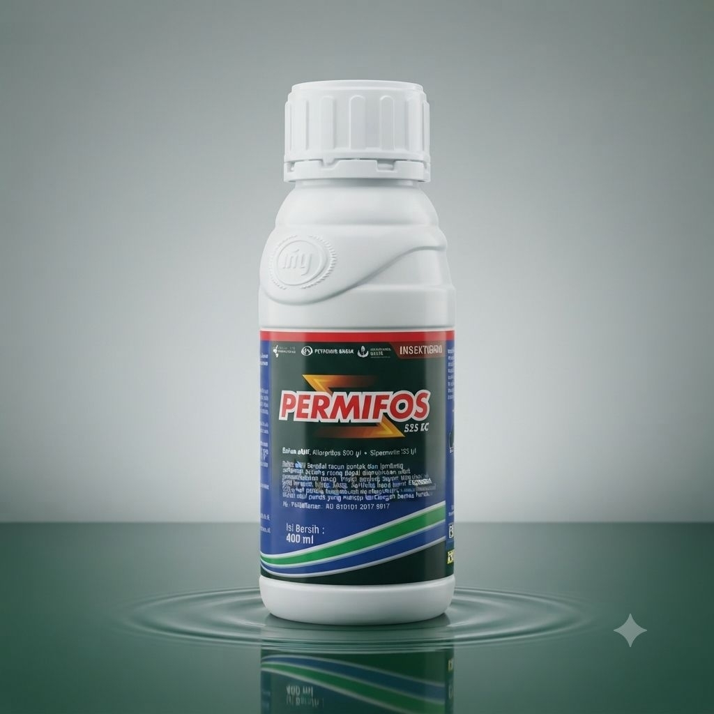 İnsektisit Fermifos 555 g/l bahan aktif: Klorpirifos 500+Sipermetrin 55 g/l