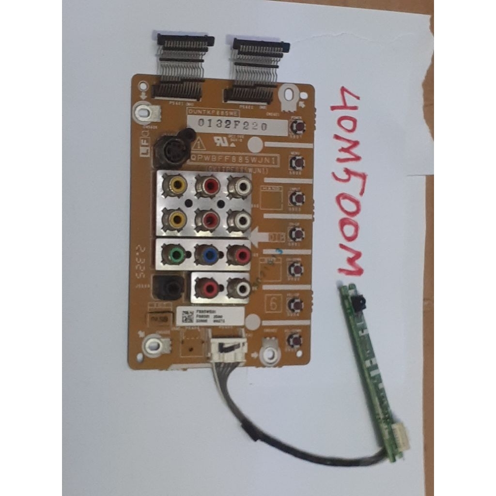 Tombol Sensor Tv Sharp Lc-40m500m 40m500m 40m500