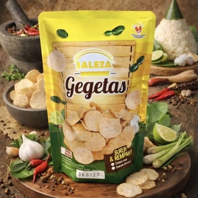 GEGETAS SALEZA PRODUK UMKM KHAS KOTA CILEGON BANTEN 100gr