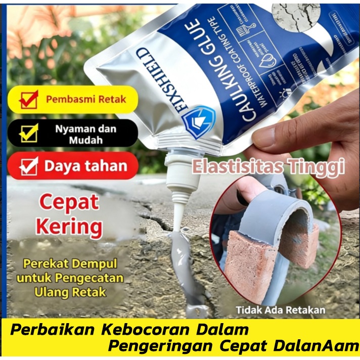 HARGA PROMO  Lem Retak Tanah Lem Penambal Retak Lantai Semen Cepat Kering Lem Tambal Kebocoran Bahan