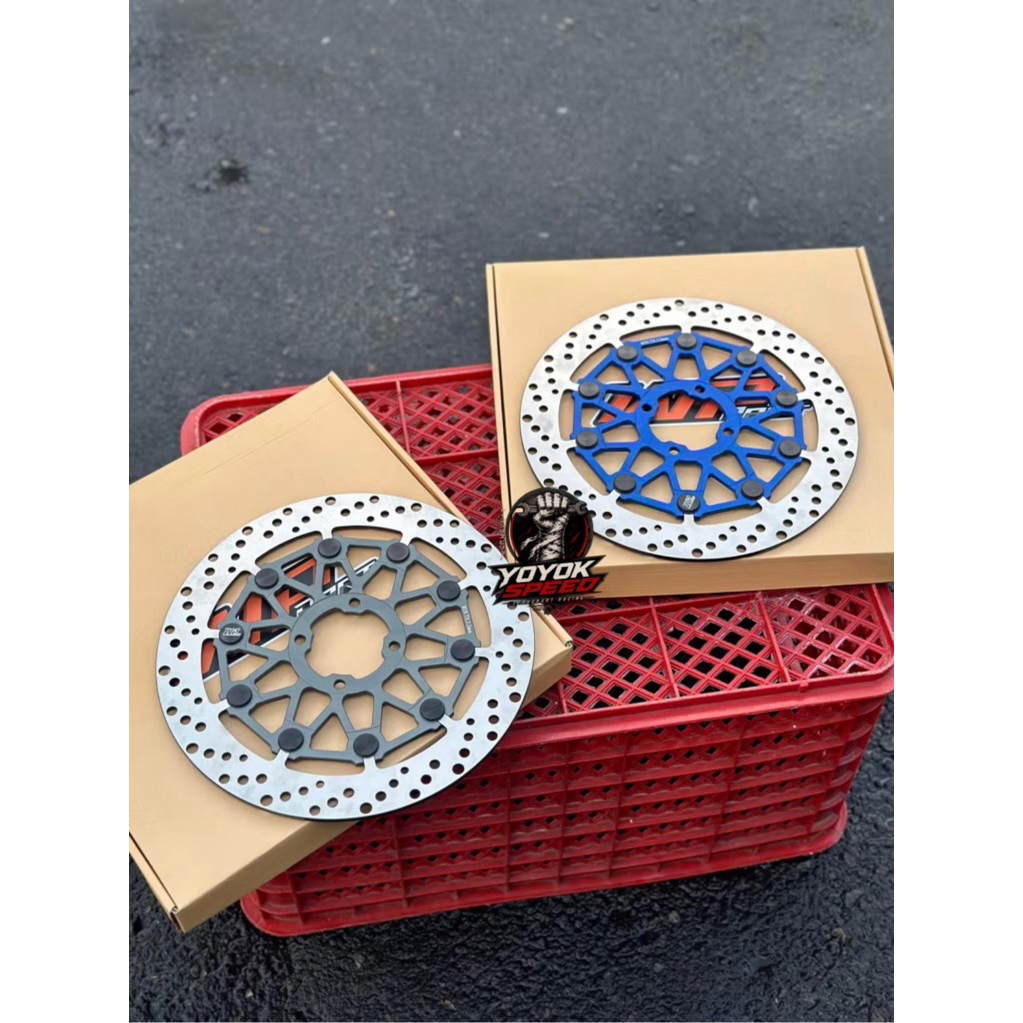 DISC YUTAKA WPPART 300mm tebal 5mm FLOATING YUTAKA / TKFRENO piringan wp part 300mm disc whellprof f