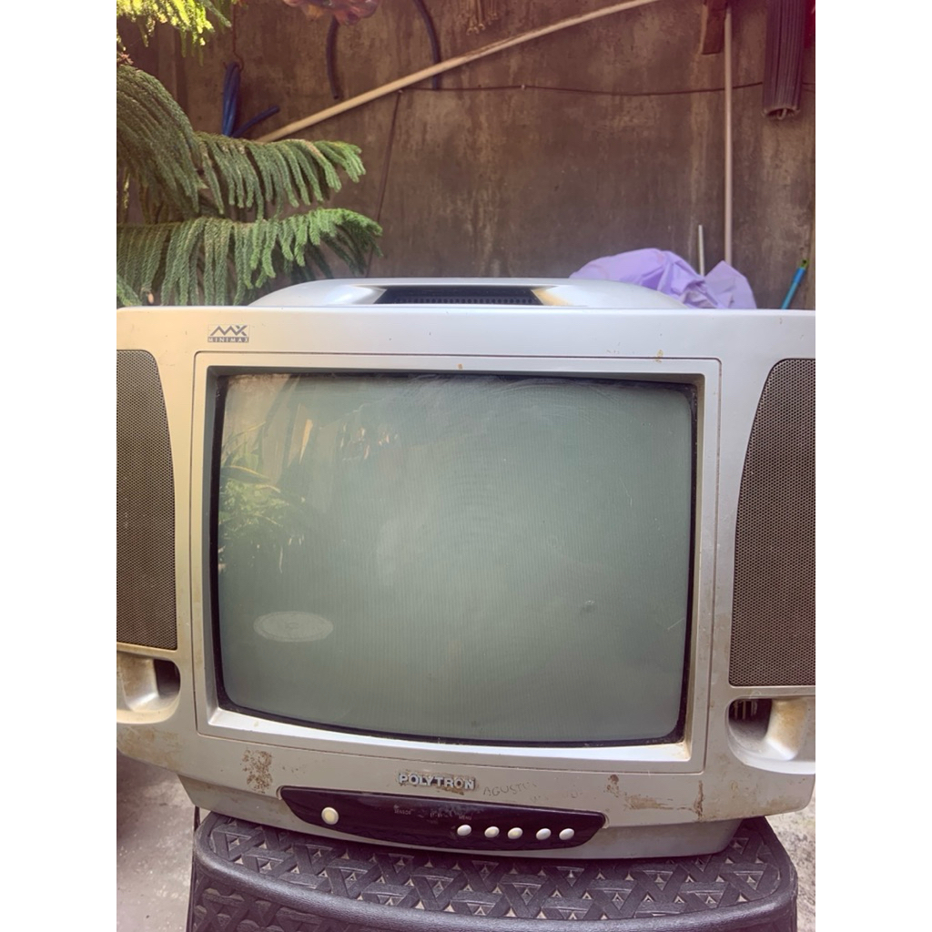 TV POLYTRO TABUNG WARNA BEKAS JADUL SEGEL HIDUP