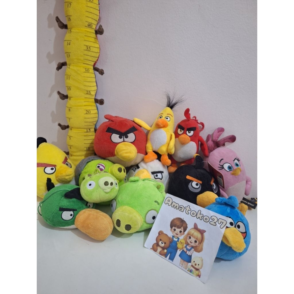 Angry bird boneka angry bird original brand