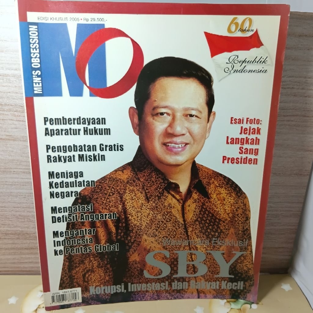 MAJALAH MO EDISI KHUSUS 2005 PRESIDEN SBY