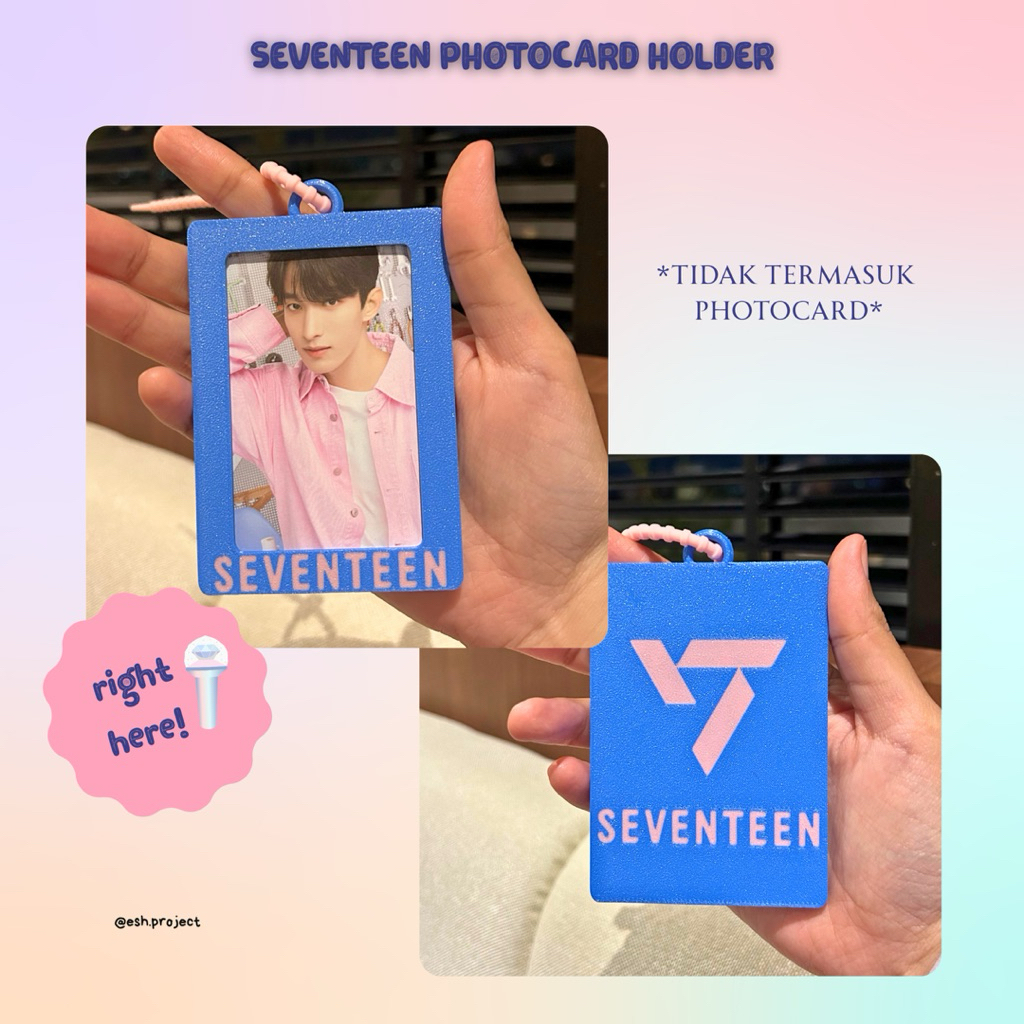 SEVENTEEN PHOTOCARD HOLDER CAHOL 3D PRINT