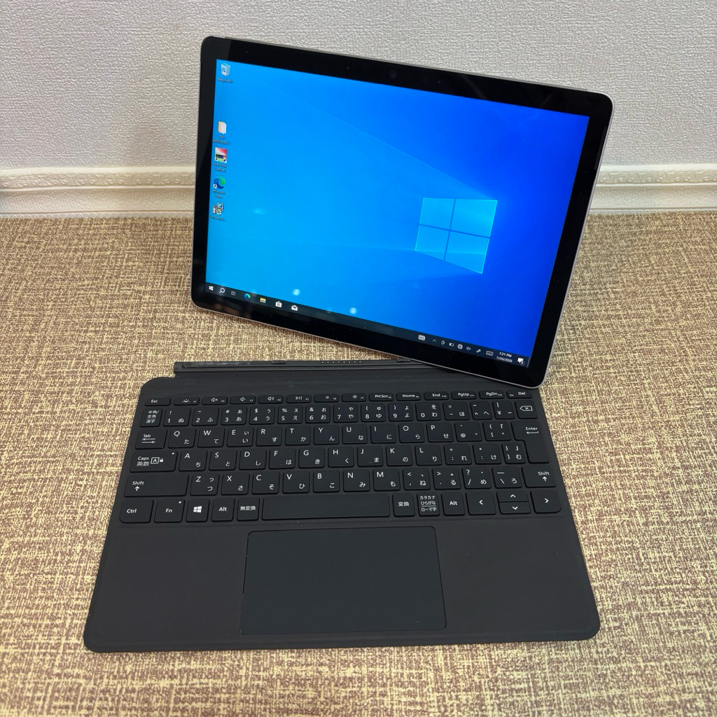 (with keyboard)Laptop 2in1 Tablet microsoft surface go 2 core m3-8100Y Ram 8gb ssd 128gb layar 10 in