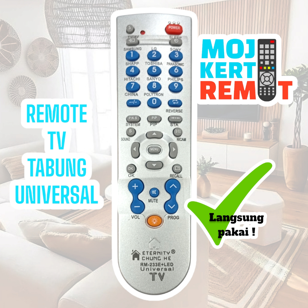 REMOT TV TABUNG UNIVERSAL