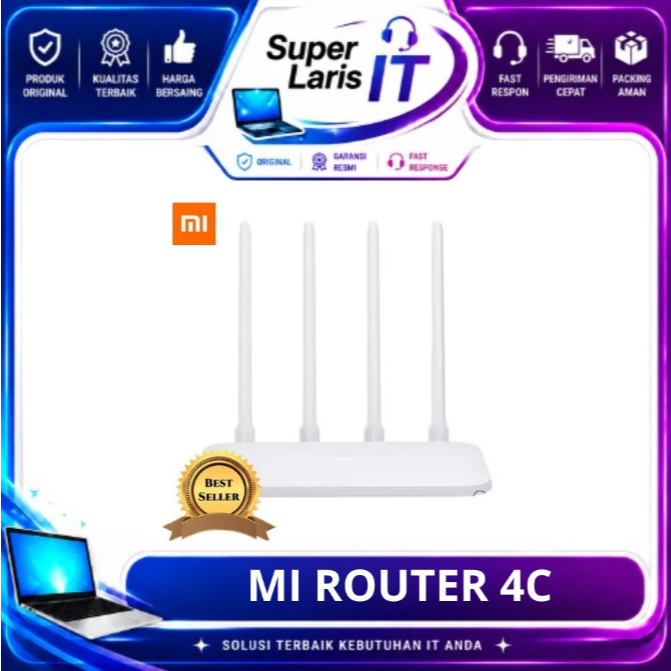 Xiaomi Mi 4C Router Wifi Wireless 4 antena