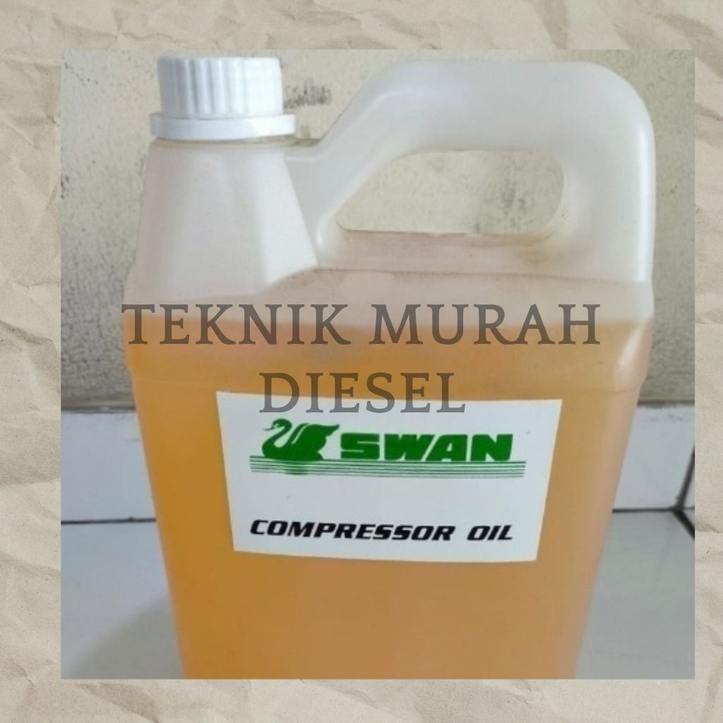 SWAN OLI KHUSUS KOMPRESOR ANGIN 5 LITER KOMPRESOR PISTON ORIGINAL OIL FOR SWAN PISTON