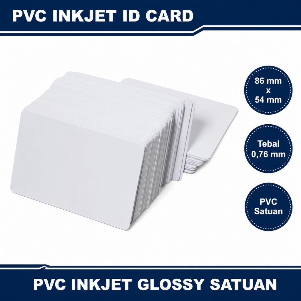 PVC Inkjet Id Card Satuan