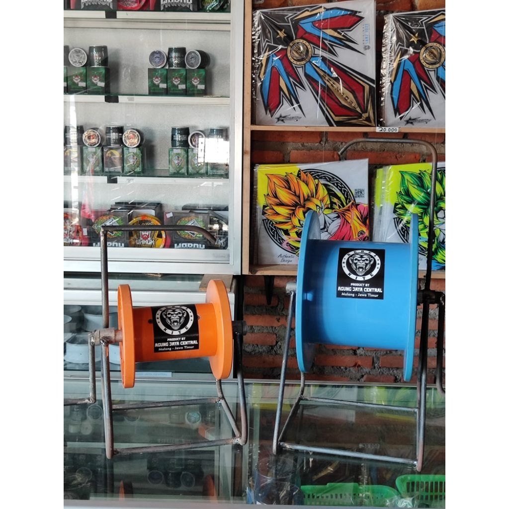 BOBIN SENAR LAYANGAN REBEL KITE | GULUNGAN SENAR LAYANGAN KUAT TEBAL AWET UNTUK LAYANGAN