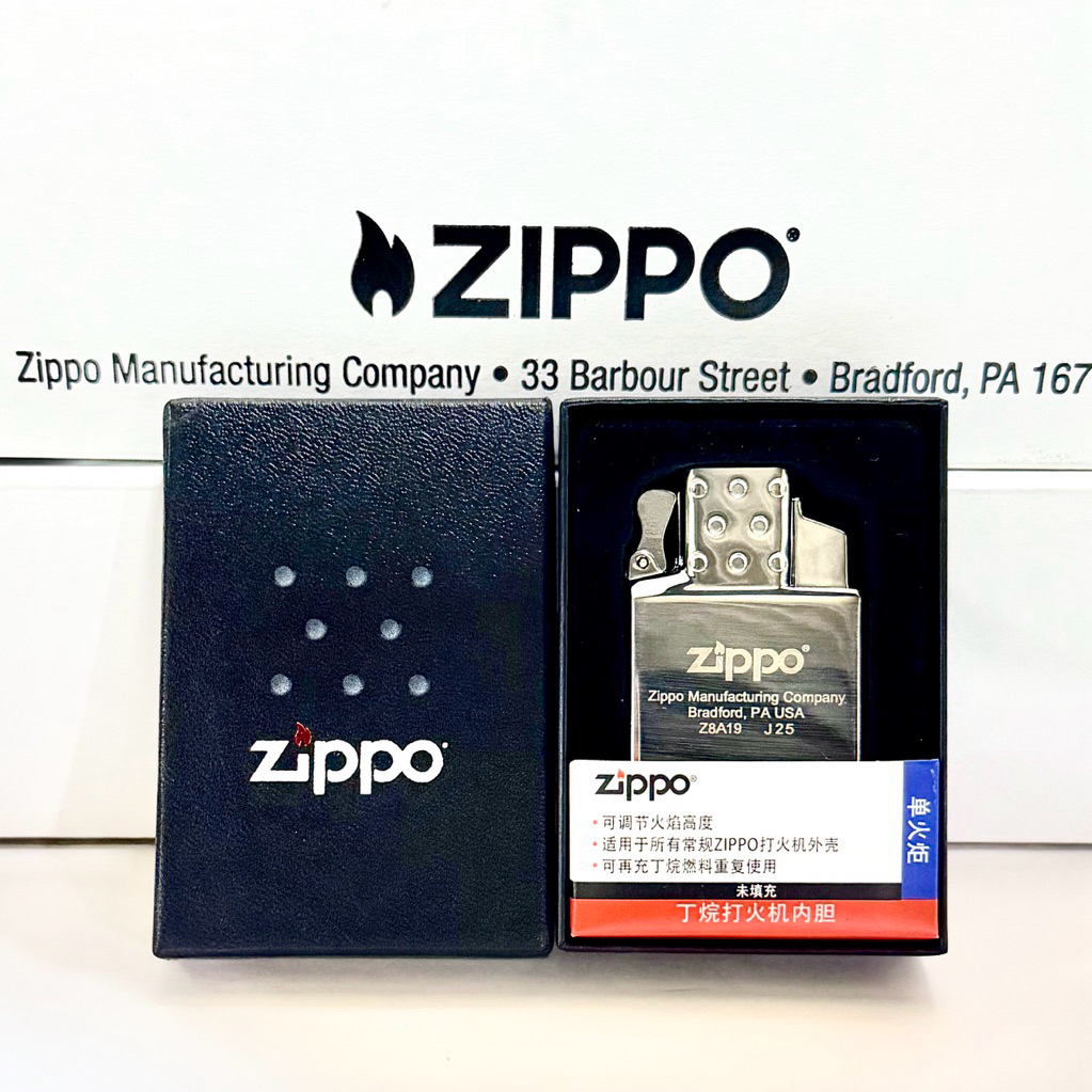 insert korek zippo original single torch asia lisensi USA