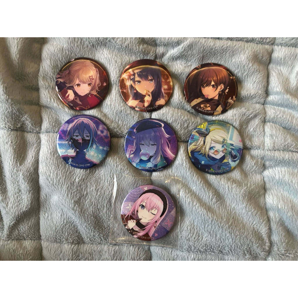 PRSK Project Sekai Glitter Can Badge 40B Valentine Cyberpunk Dead Boy