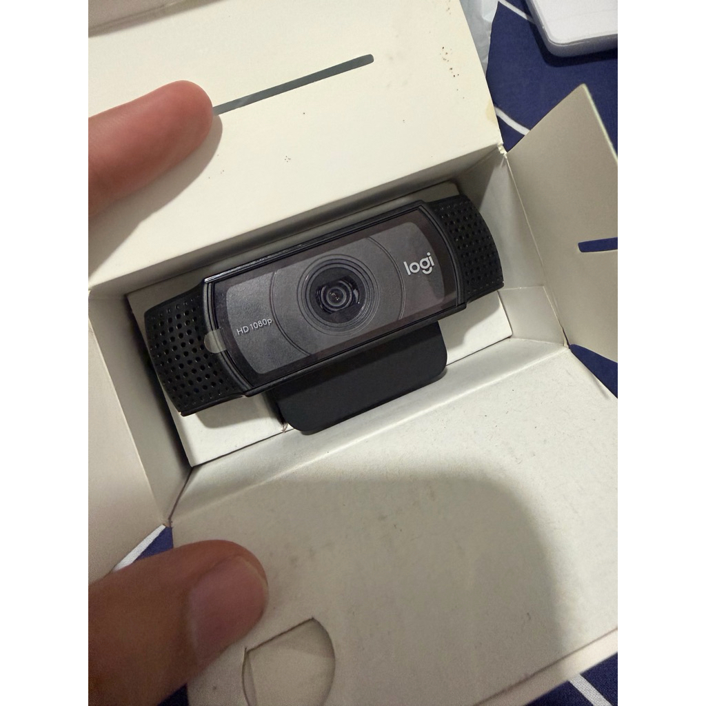webcam logitech c920 pro HD (bekas pemakaian pribadi)