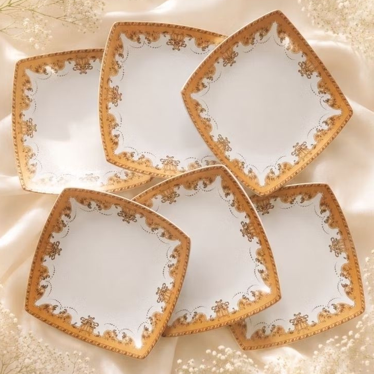 Piring Keramik/Piring Kue/Piring Saji