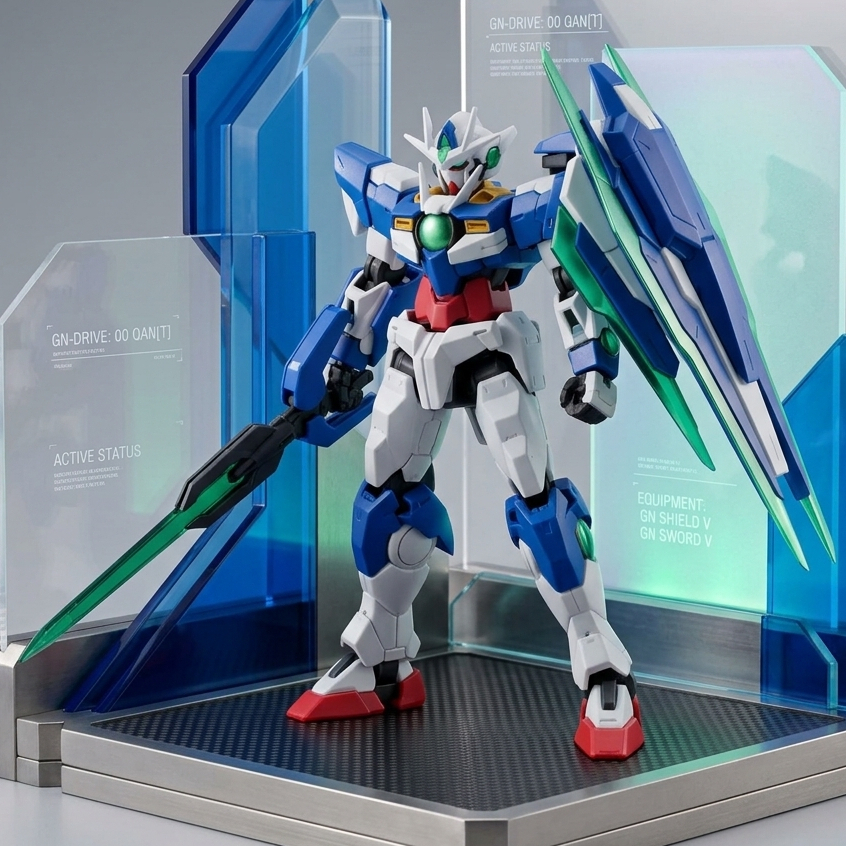 HG 1/144 GUNDAM GNT 000 QUANTA ORIGINAL BANDAI