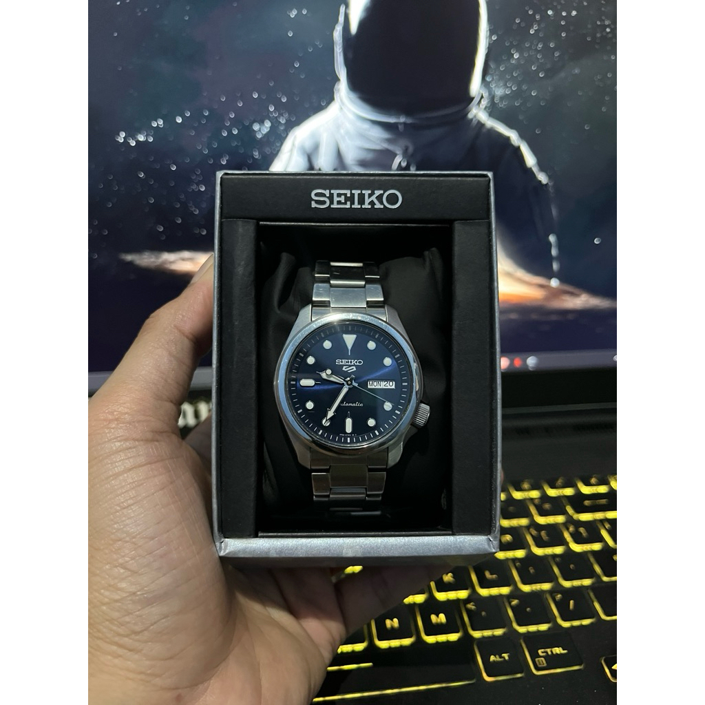 Seiko 5 Sport Automatic Watch Blue Dial