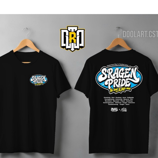 kaos sragen pride keren murah distro