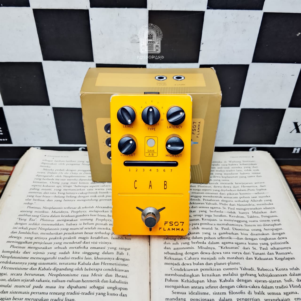 Flamma Fs07 Cabsim Stomp Pedal