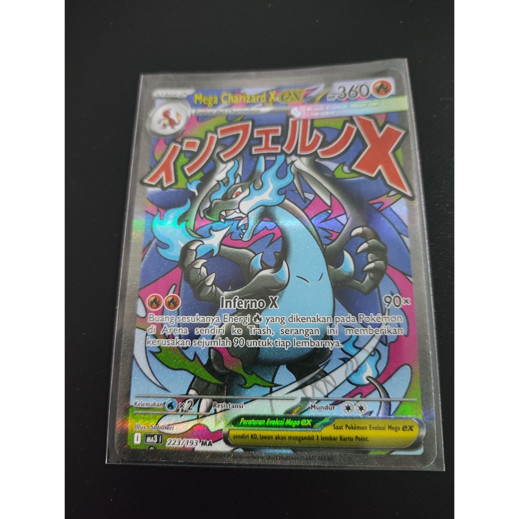 TCG Pokemon Mega Charizard X MA