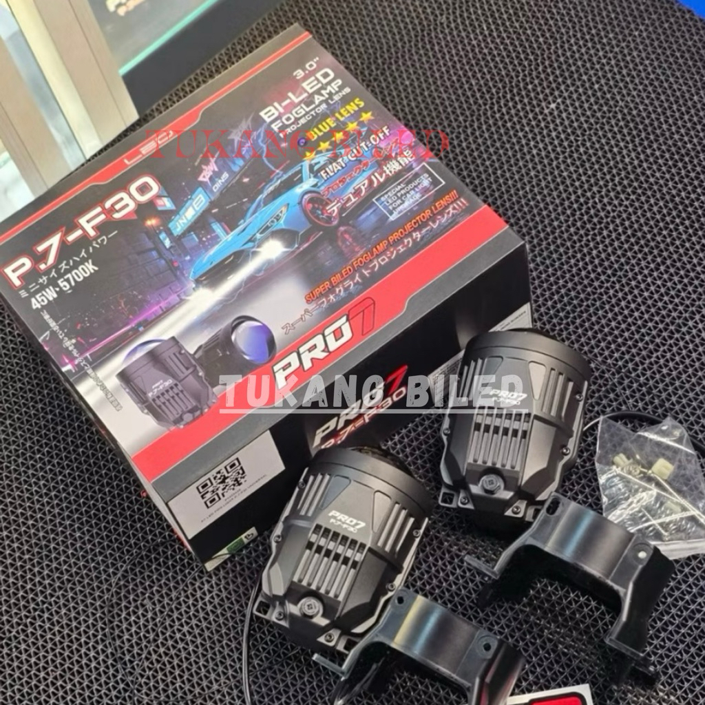FOGLAMP PRO7 P.7-F30 | BILED FOGLAMP PROJECTOR PRO7 | LAMPU KABUT PRO7 | FOGLAMP PRO7 P.7F30 45W/55W