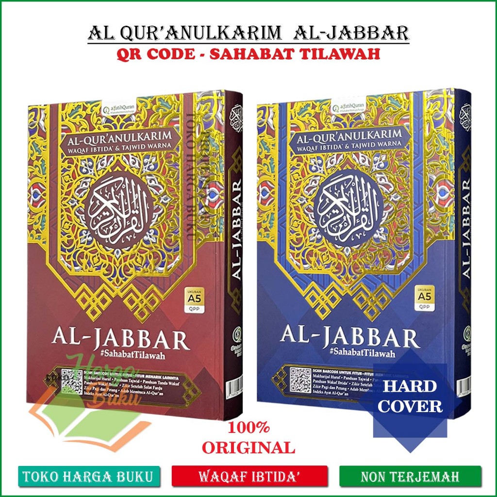 Foto Al-Quran AL-JABBAR A5 HC THE NEW NONTERJEMAH Tajwid Warna dan Waqaf Ibtida Mushaf Tilawah Alquran Aljabbar Penerbit AlFatih Quran